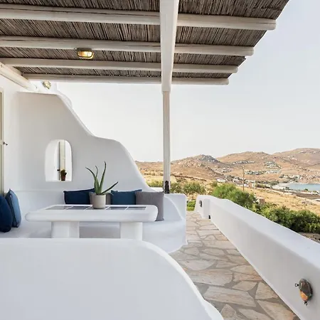 Luxury Mykonos Villa Alaya Pool Ac Kalafatis ヴィラ Mykonos Town