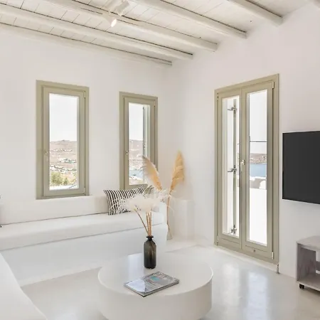 Villa Luxury Mykonos Villa Alaya Pool Ac Kalafatis